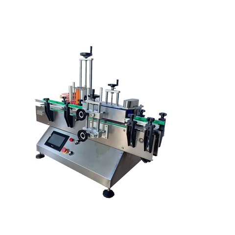 Ümmargune pudeli sildistamise masin, kõrge efektiivsusega mõlemapoolne automaatne kleebiste pakkimise pakend, etikettide sildistamise masin 