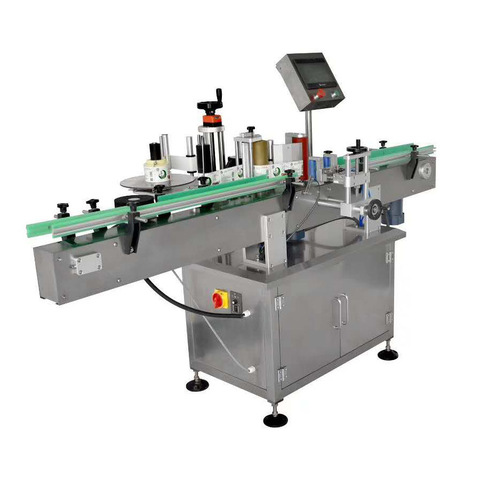 SHL-1582 kahepoolse märgistamise masin, ruudukujuline ümmargune pudel / kleebise sildistamise pakenditäitmise masina etikettide tootja 