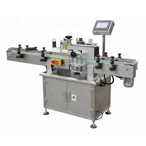 Usaldusväärne tööstuslik automaatse kleebise sildistamise masina tootja tootmisliinil 