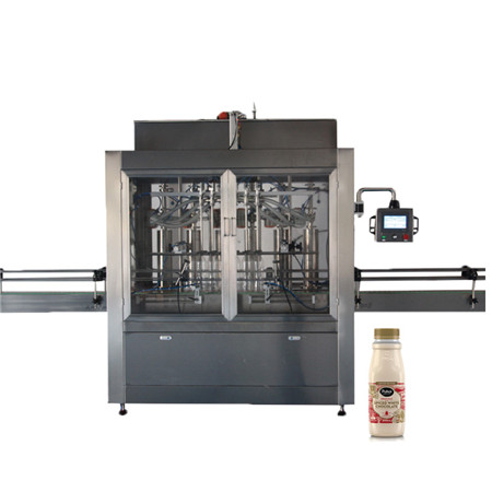 Poolautomaatne kolviõli kastmega pasta kreemšampoon vedelate pudelite täitmise masin / täiteaine 