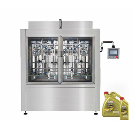 Täisautomaatne viskoosne vedel / paks kastme / eeterlike õlide pudelite täitmise masin 