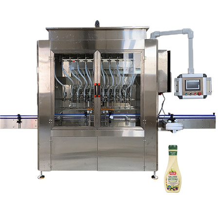 Automaatne pudeli vedeliku täiteaine pudeli pakkimismasina toiduõli täitmise masinale 