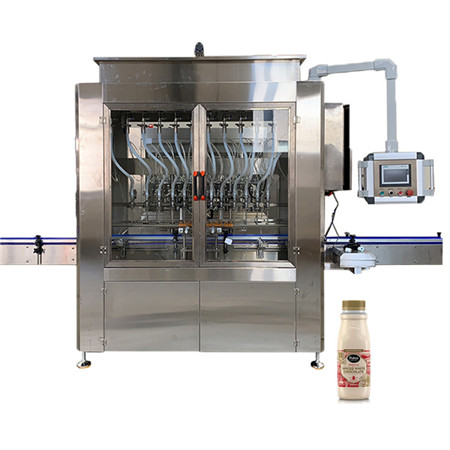 Automaatne vedel pudeli täitmise masin, millel on korkide märgistamise tootmisliin 