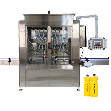 Poolautomaatne õllemahla vedeliku täitmise / täitmise masin 