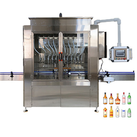 Automaatne korrosioonivastase detergendi happe vedeliku täitmise korkide sildistamise masin 