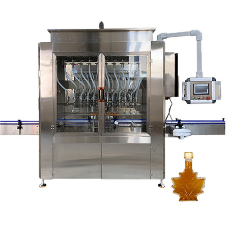 Automaatne mahla tootmisliini puhas vesi / CBD toiduõli / kaste / mesi / piim / tomatipasta täitmise ja korgiga märgistamise masin 