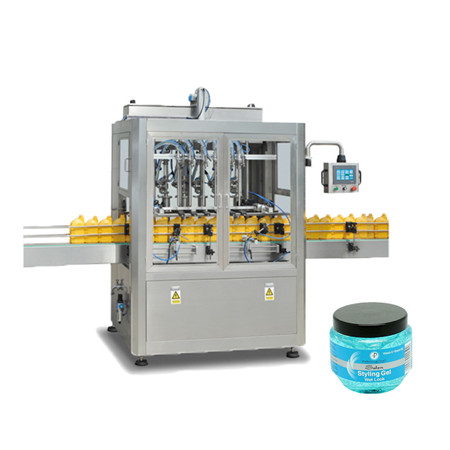 Tööstuslik meditsiiniline toiduvalmistamise kolvi toiduõli / alkohol / desinfitseerija / moos / kaste / kreem viskoosse paksu vedeliku täitmise masinaga 
