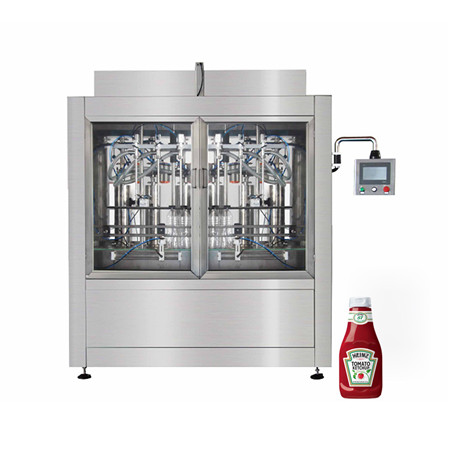 Täisautomaatne vedel klaaspudeli vein / likööri / alkoholi täitev villimisliin / varustus / masin 
