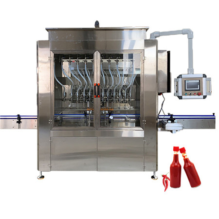 Usaldusväärne vabriku täisautomaatne pudeli toiduõli valmistamise masin toiduõli täiteaine 