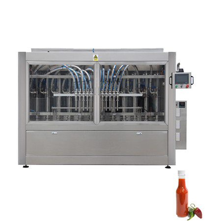 Automaatne 1-liitrine pudel 16-pealise suupuhastusega vesise vedeliku täitmise masina tarnija tehases 