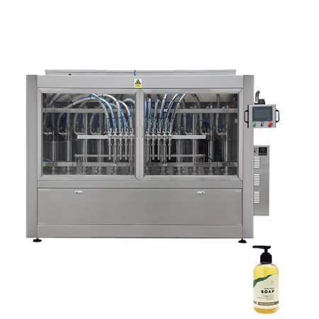 A02 Pneumaatiline vedelat pasta täitev masin kreemi / šampooni / joogi / vee jaoks 