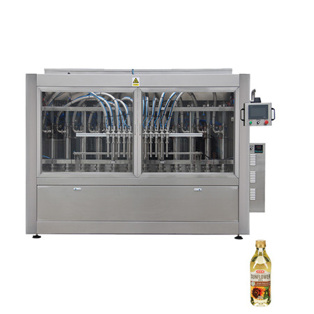 100-1000ml täisautomaatne mitme peaga vedelpudelite täitmise masina pneumaatiline pudelitäidis 