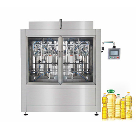 Automaatne suure viskoossusega vedeliku täitmise masin vedelate pudelite täitmise ja korkimise masin 