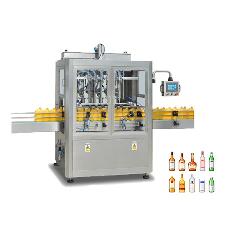 Automaatne 5L-10L lemmiklooma pudeli päevalilleõli / taimeõli / toiduõli / oliiviõli / toiduõli / toiduõli / vee / mahla täitmise pudelitihendusseadmed 