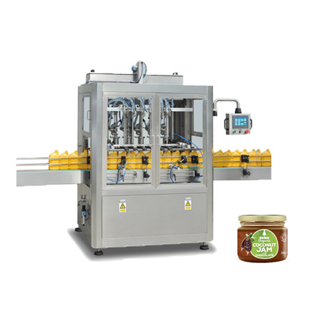 Automaatne 8-pealine toiduõlise oliiviõli pudeli täitmise masin 