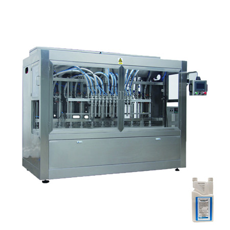 Monoblokk Lineaarne 5L pudeli puhta veega täitmise masin / 5-liitrine mineraalveekatte tootmisliin / pesemisjaam 