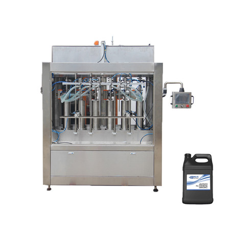 Automaatne PLC juhitav servokolvi tüüpi vedel pudeli õli täitmise masina täitemasin, millel on pakkimismasina ISO sertifikaat 
