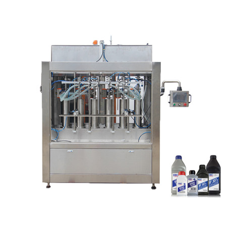 Hzpk Automaatne 4 peaga vedeliku täitmise masin keemiliseks / meditsiiniliseks kasutamiseks 