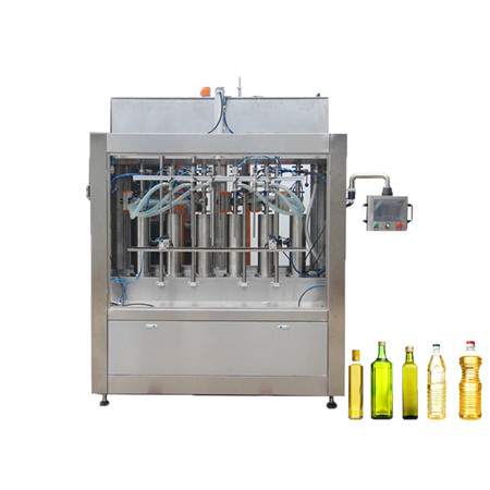 Poolautomaatne G1wg pasta ja vedeliku täitmise masin vee ja tee / mahla / mee / alkoholi / desinfektsioonivahendi jaoks 